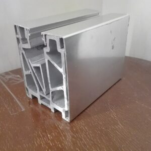 پروفیل کامپوننت الومینیوم نرده شیشه ای روکار