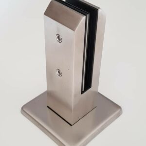 پایه اسپیگات نرده شیشه ای استیل