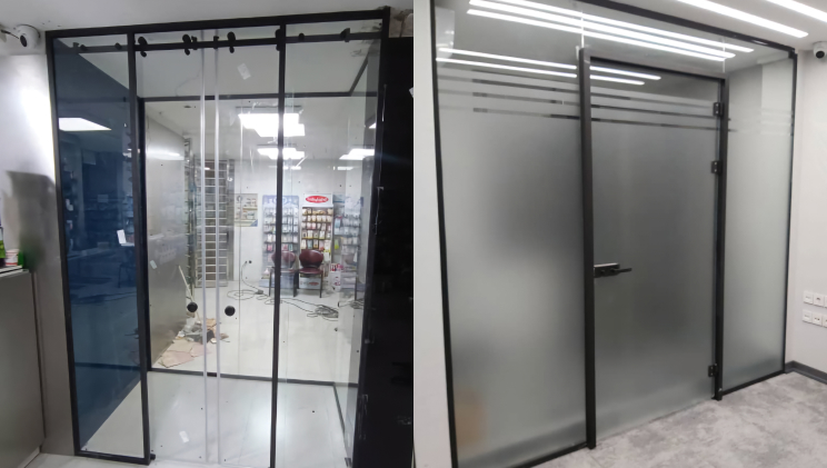 پارتیشن اداری تک جداره