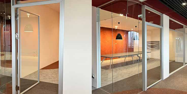 هزینه درب شیشه ای دستی