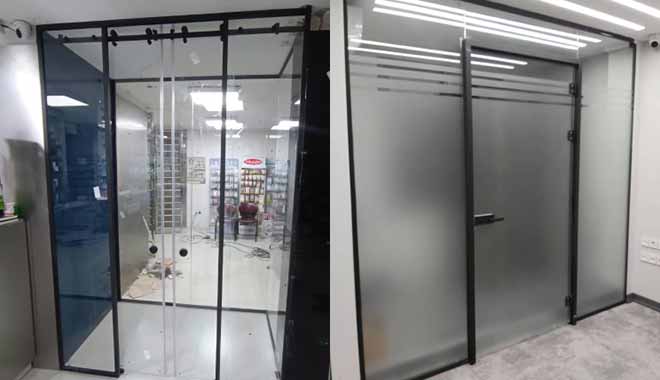 درهای شیشه ای