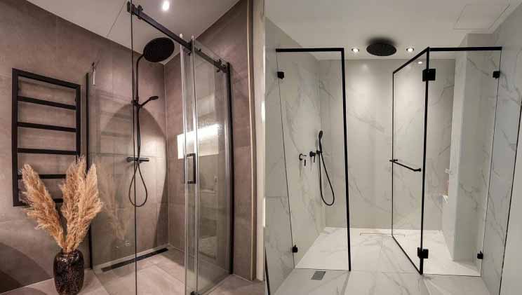 کابین دوش لولایی