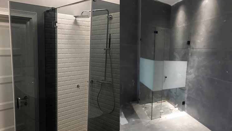 نصب کابین دوش