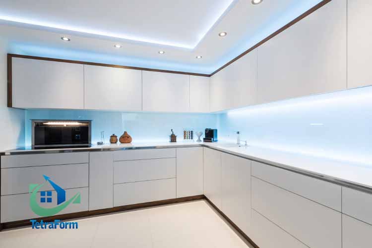 رفع کدری شیشه بین کابینت