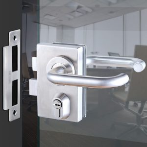 دستگیره درب شیشه ای کتابی عمودی